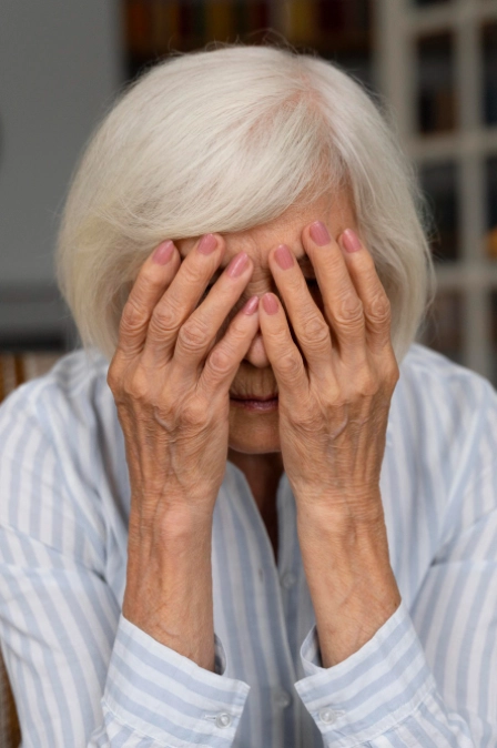 фото пациента с нарушением памяти